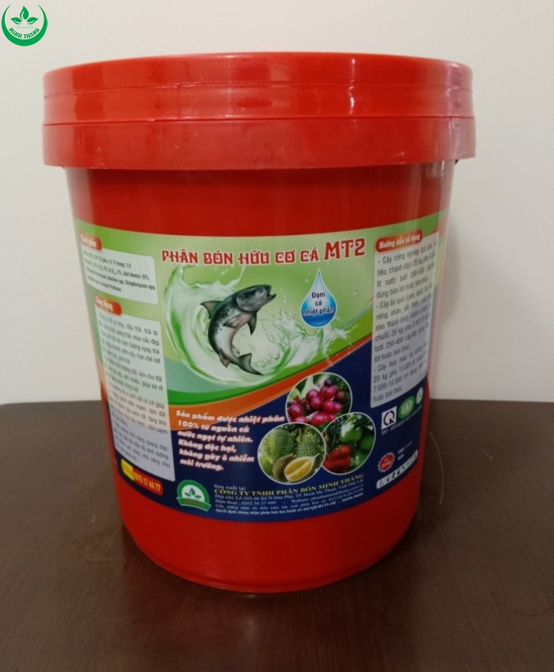 PHÂN BÓN HỮU CƠ CÁ MT2 (20KG)