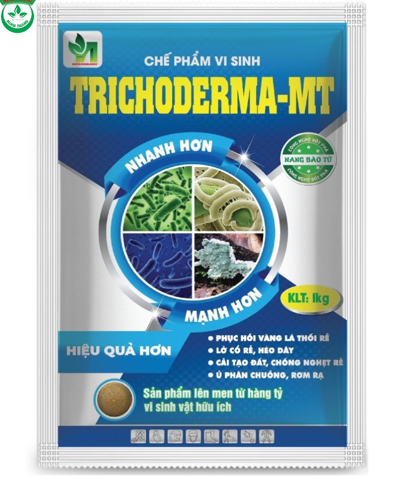 CHẾ PHẨM VI SINH TRICHODERMA - MT (Xanh Dương)