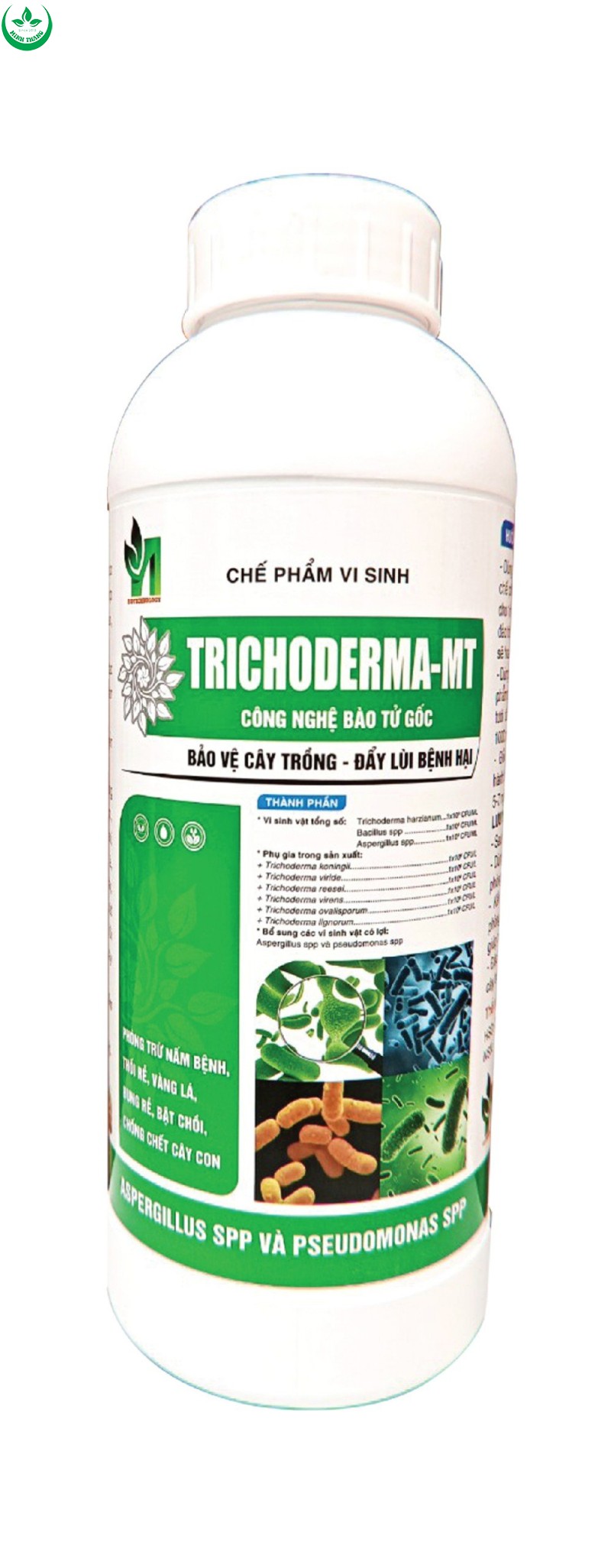 CHẾ PHẨM VI SINH TRICHODERMA - MT (1L_Xanh Lá)