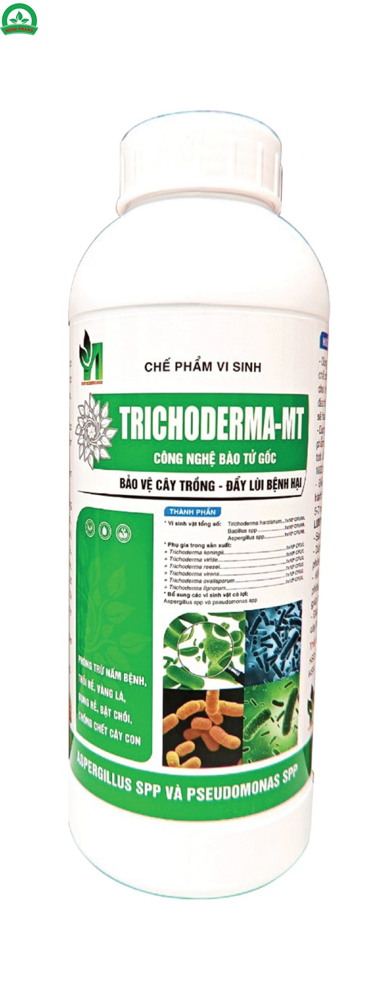 CHẾ PHẨM VI SINH TRICHODERMA - MT (1L_Xanh Lá)