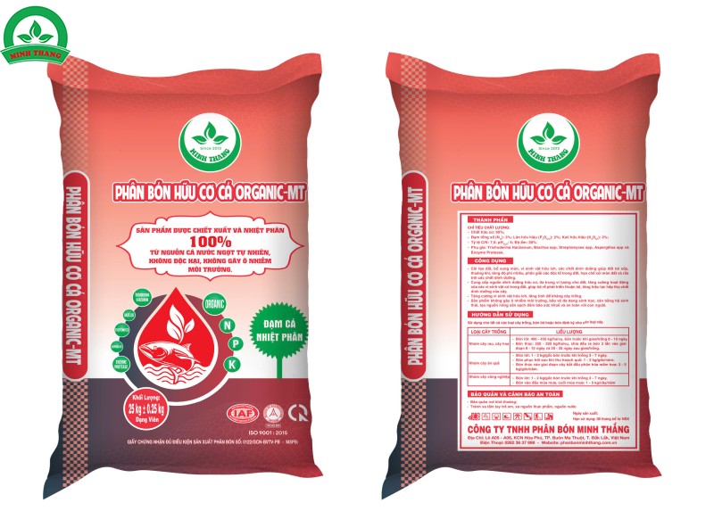 Phân Bón Hữu Cơ Cá ORGANIC - MT (Dạng Hạt)